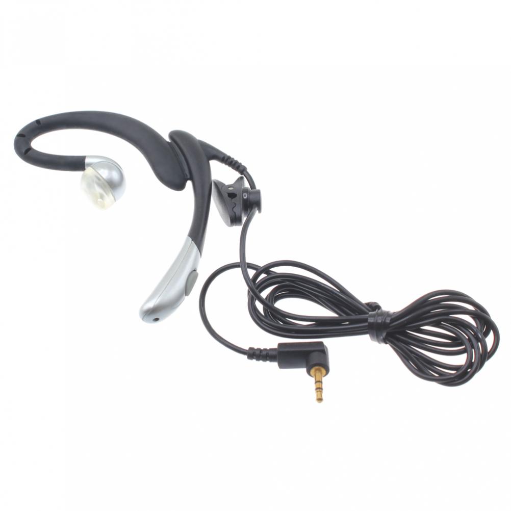 2.5mm HEADSET OVER THE EAR MONO HANDSFREE EARPHONE WIRED EARBUD for