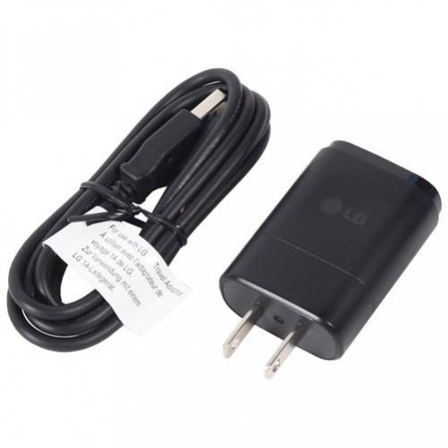 LG OEM RAPID HOME WALL CHARGER ORIGINAL USB POWER ADAPTER CABLE CORD
